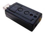 Placa de Som Usb 3D Virtual 7. 1 - Wf027