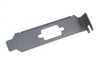 Placa Bracket Espelho Traseira Porta Serial Perfil Baixo - 0014